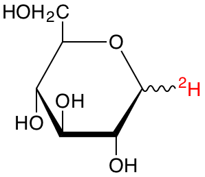 structure of 1,5-anhydro-D-[1-2H]glucitol