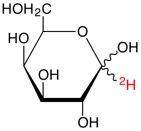 structure of D-[1-2H]galactose